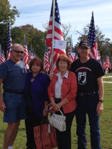 At Veteran's Park, Veteran's Day 2013